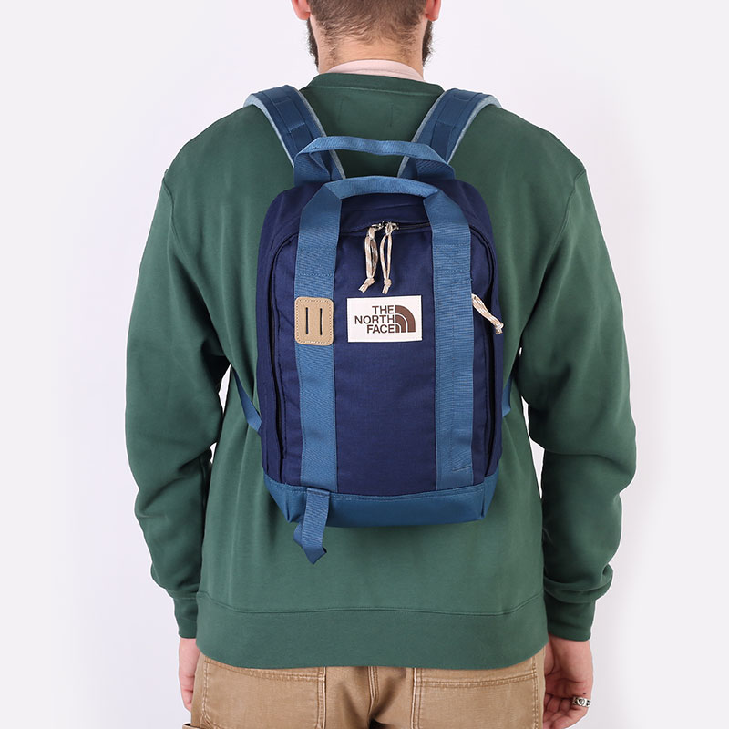  синий рюкзак The North Face Tote Pack TA3KYY23E - цена, описание, фото 3